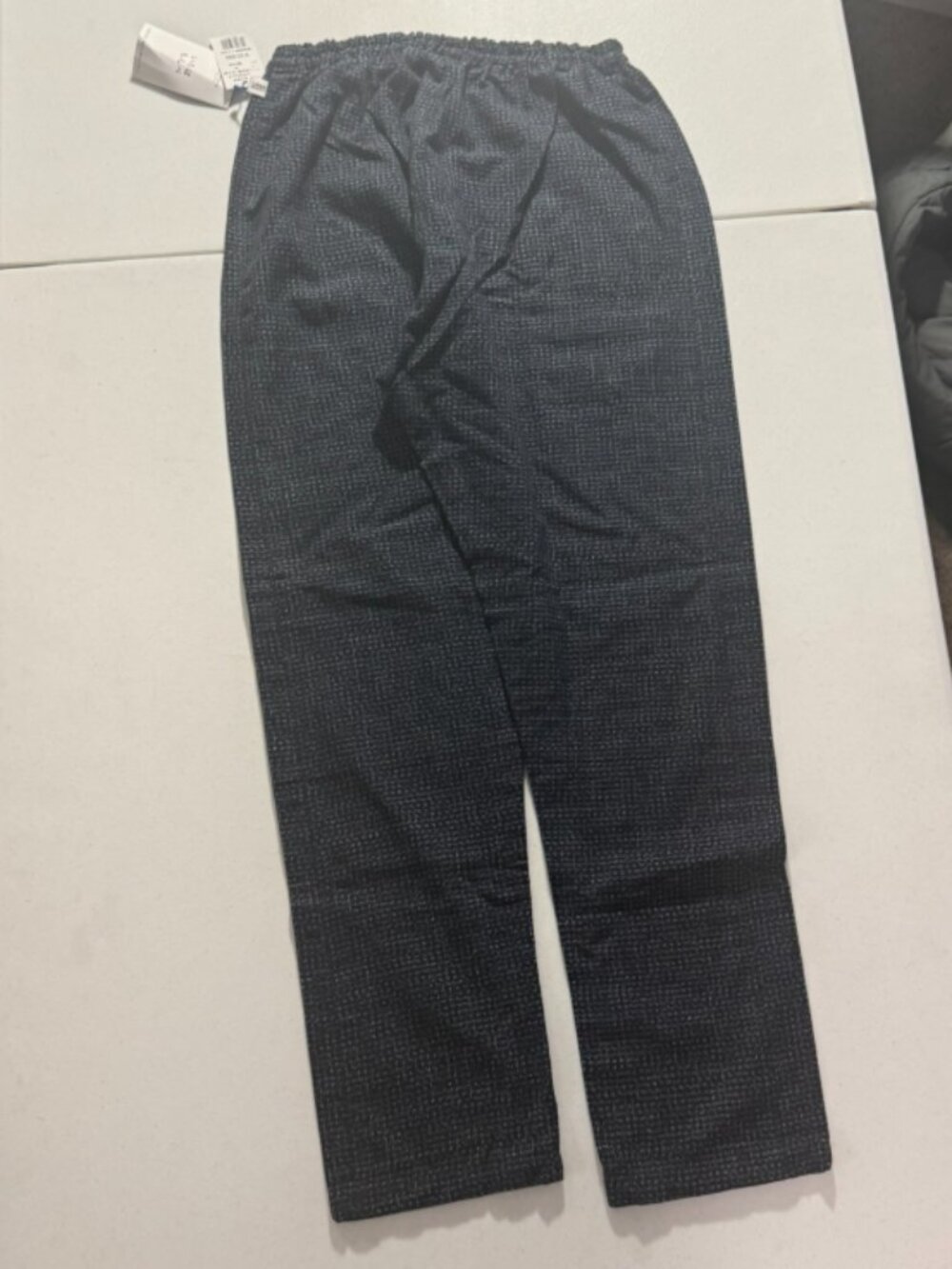 Monpe Kurume Kasuri Japanese Indigo Pants Unagi no Nedoko Unisex M NWT